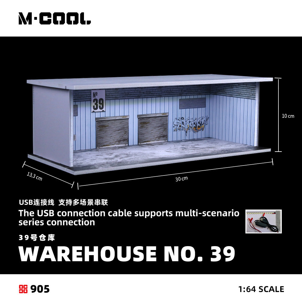 Warehouse #39 Assembly Scene MC914905 - M·COOL 1:64 Diorama | 303