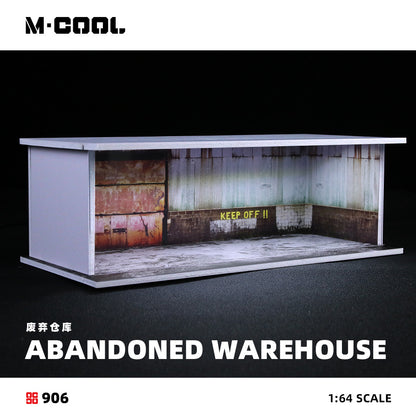(MC914906) M·COOL 1:64 B-Abandoned Warehouse Assembly Scene-with Lighting