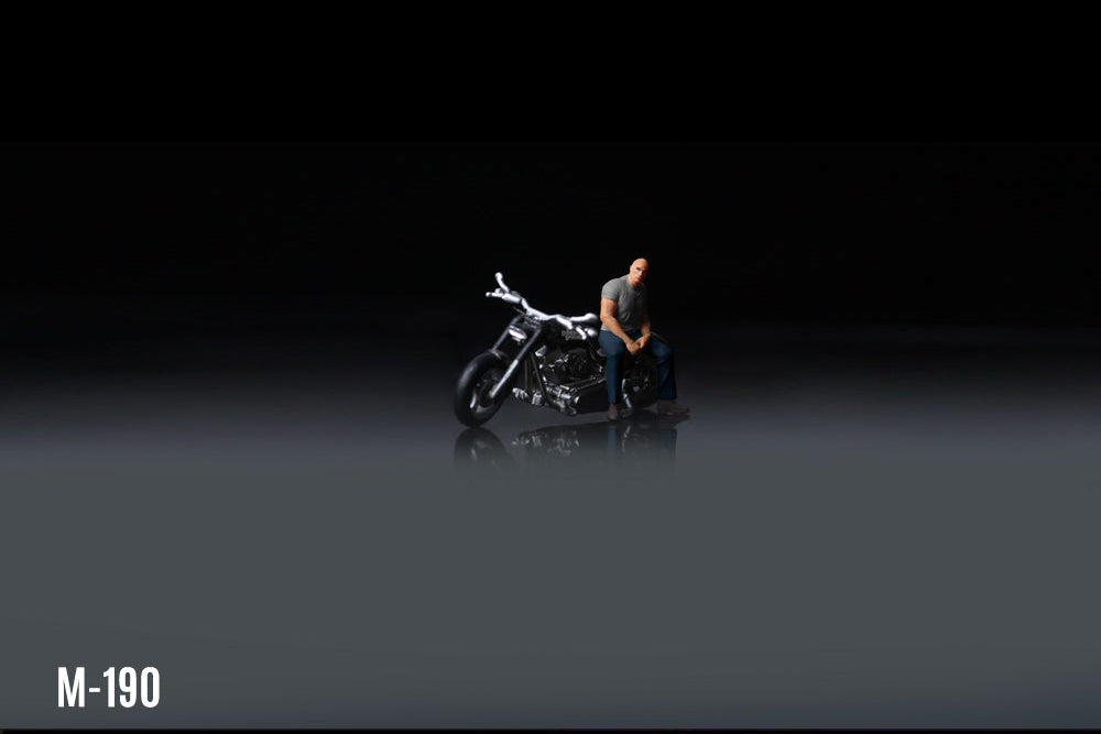 (MO222190) MoreArt 1:64 Harley-Davidson Muscle Motorcycle Figure