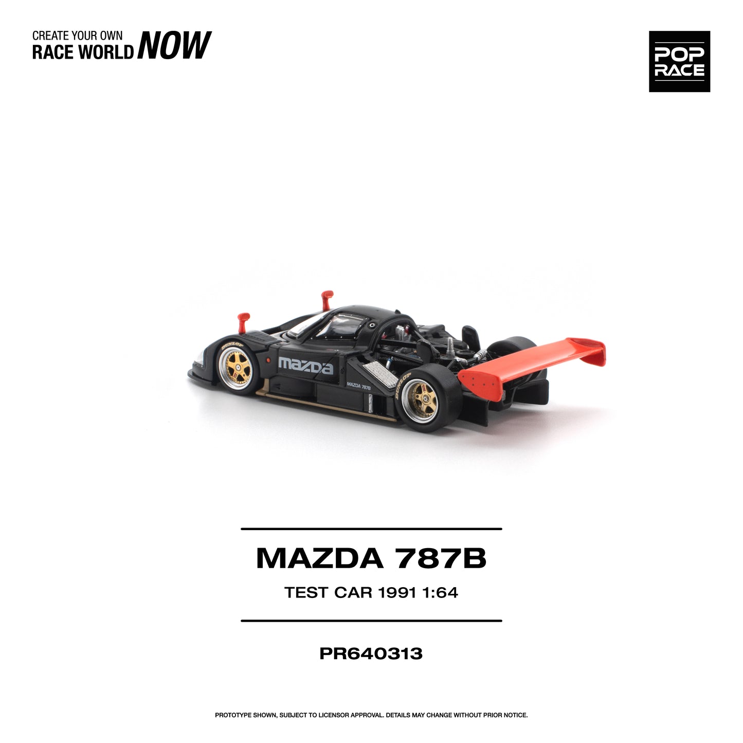 (Pre-Order) (PR640313) MAZDA 787B - 1991 TEST CAR