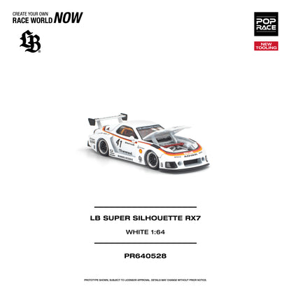 (Pre-Order) (PR640528) LB SUPER SILHOUETTE RX7 (FD3S) - WHITE