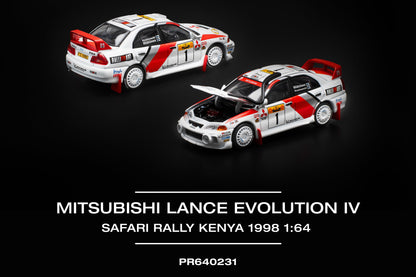 PR640231 MITSUBISHI LANCER EVOLUTION IV SAFARI RALLY KENYA 1998