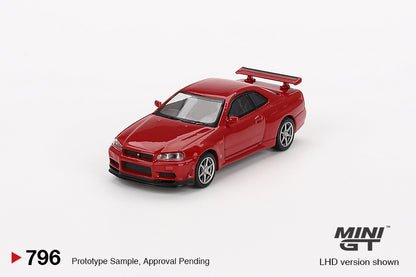 (MGT00796) Nissan Skyline GT-R (R34) V-Spec Active Red
