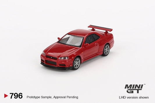 (MGT00796) Nissan Skyline GT-R (R34) V-Spec Active Red