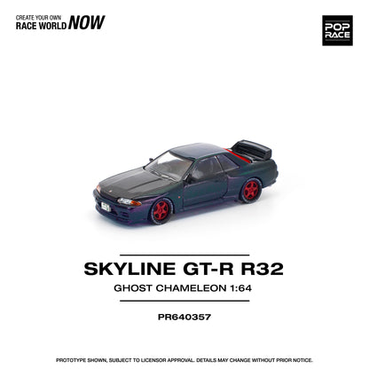 (Pre-Order) (PR640357) SKYLINE GT-R R32 GHOST CHAMELEON
