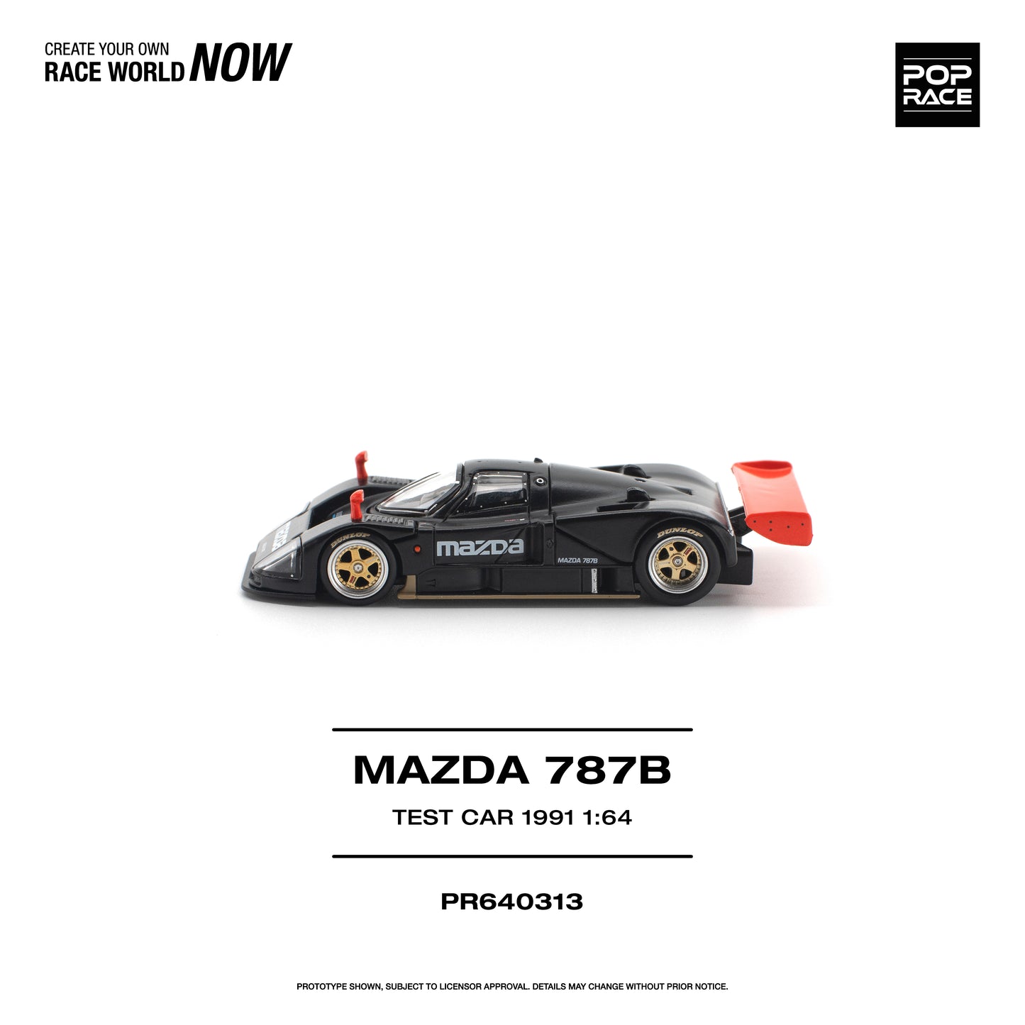 (Pre-Order) (PR640313) MAZDA 787B - 1991 TEST CAR