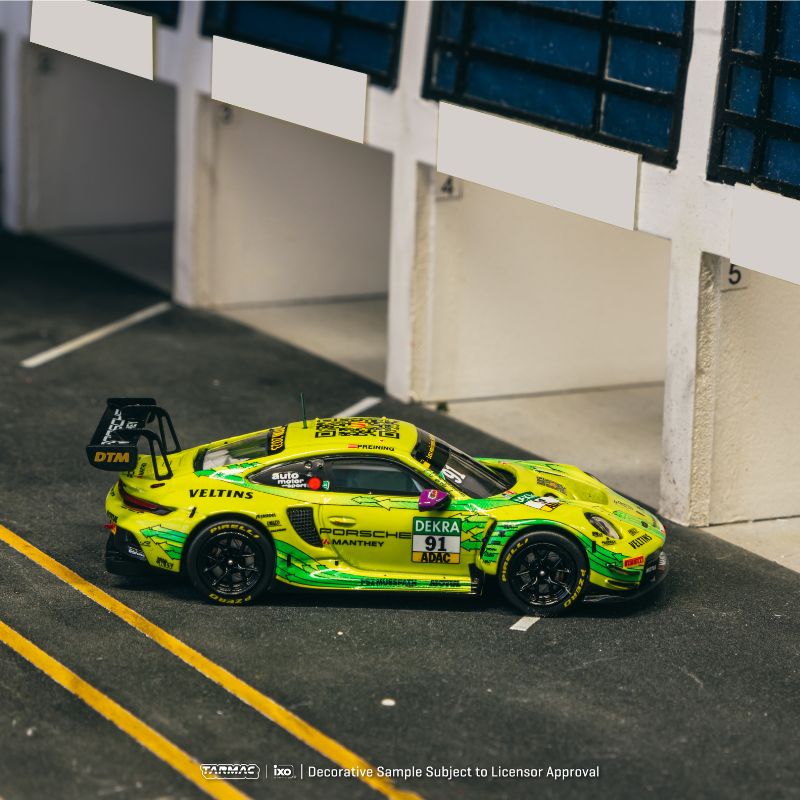 (Pre-Order) (T64-084-23DTM91) - Porsche 911 GT3 R DTM Champion 2023