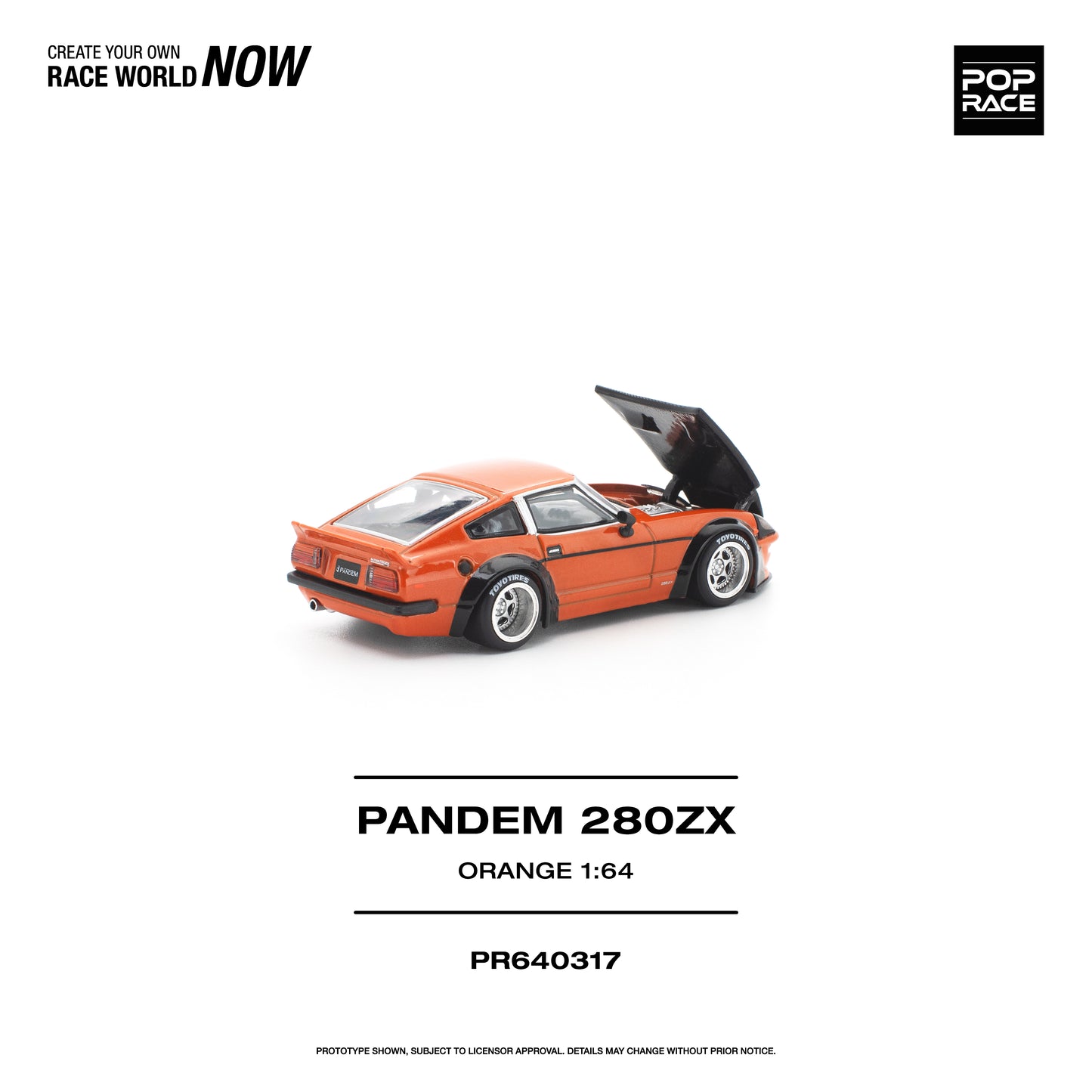 (Pre-Order) (PR640317) PANDEM 280ZX - ORANGE