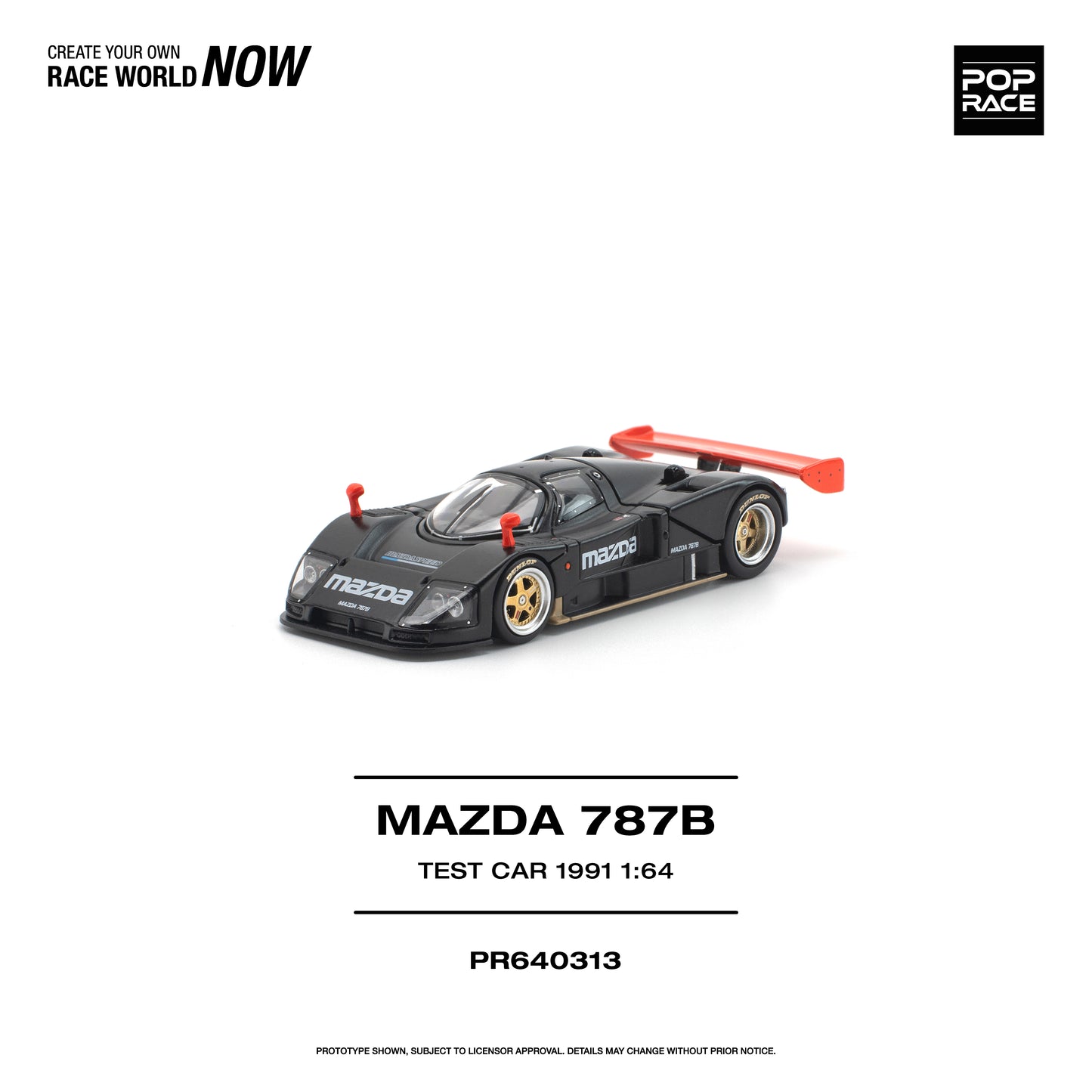 (Pre-Order) (PR640313) MAZDA 787B - 1991 TEST CAR