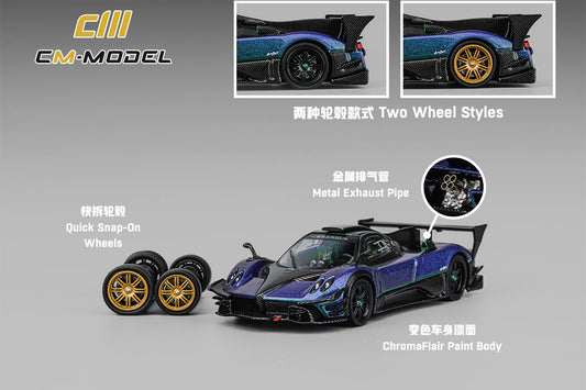 (CM64-Revolution-09) Pagani Zonda Revlucion chameleon