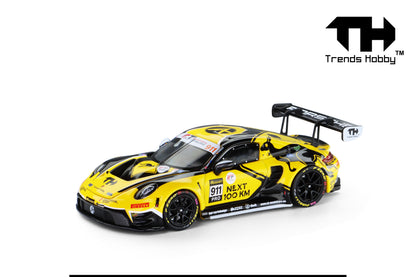 241084(G) Trends Hobby Porsche GT3 R Bathurst 12H 2026 #911 1:64 Scale Diecast - Front View