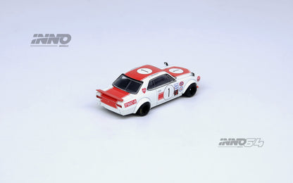 (Pre-Order) (IN64-KPGC10-FM1971) NISSAN SKYLINE 2000 GT-R KPGC10 #1  Takahashi Kunimitsu Fuji Masters 250Km 1971
