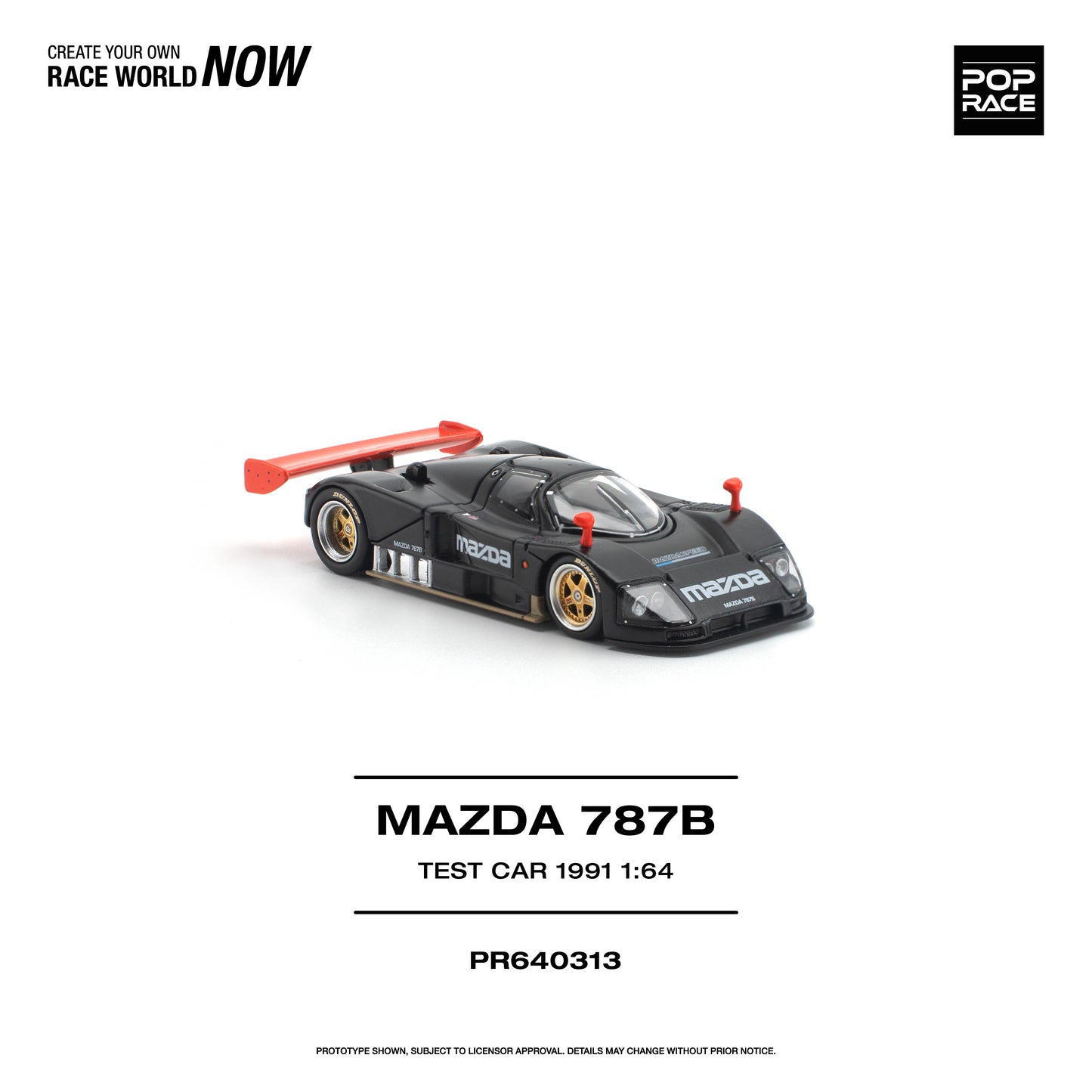 (Pre-Order) (PR640313) MAZDA 787B - 1991 TEST CAR