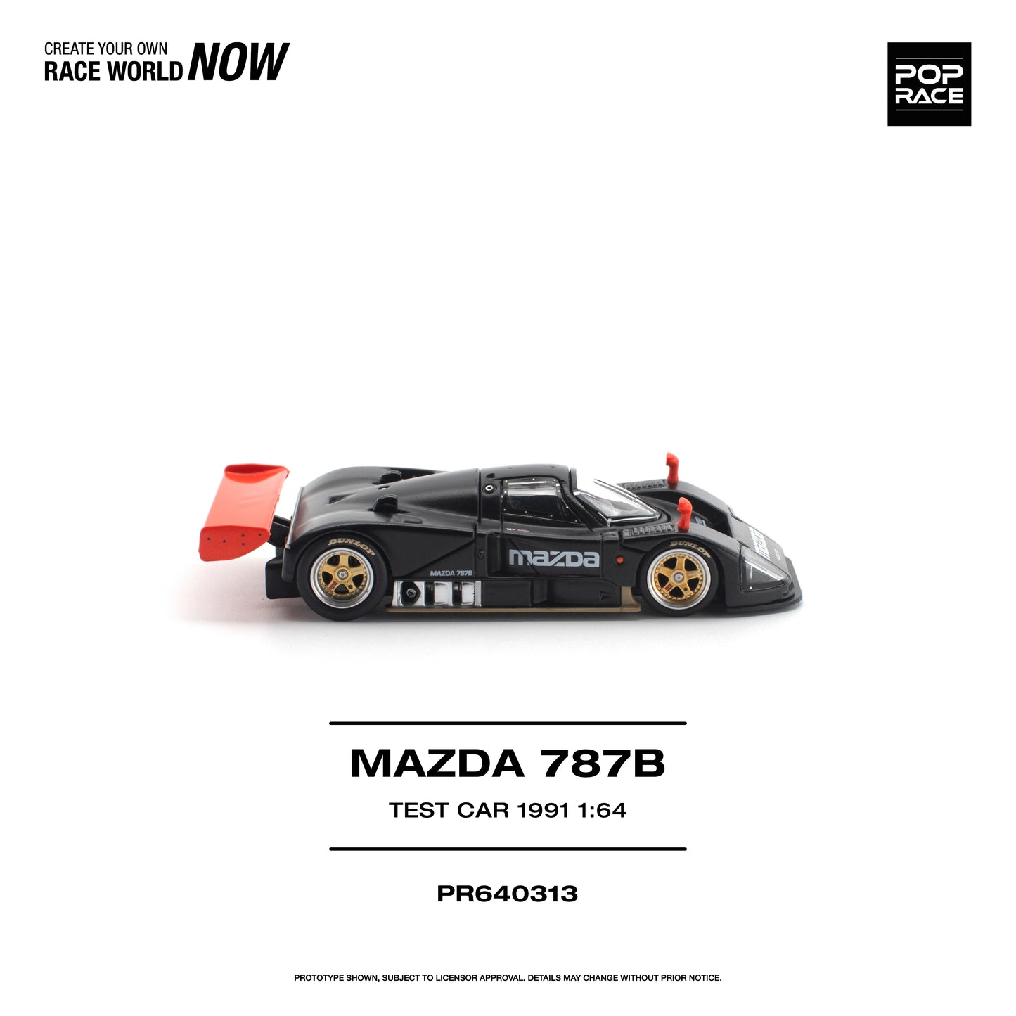 (Pre-Order) (PR640313) MAZDA 787B - 1991 TEST CAR