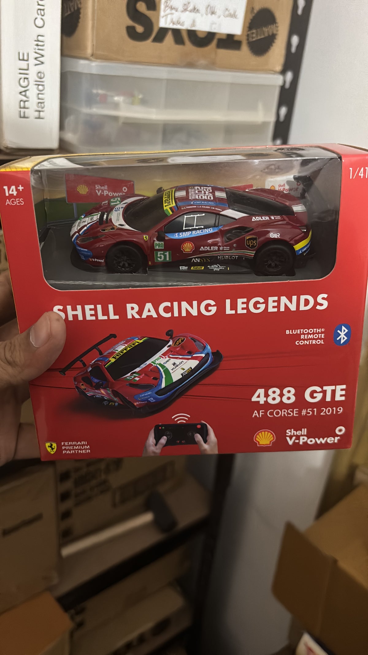 Shell Racing Legends Toy Shell Racing Legends - 488 GTE RC – 303 Exclusive Diecasts