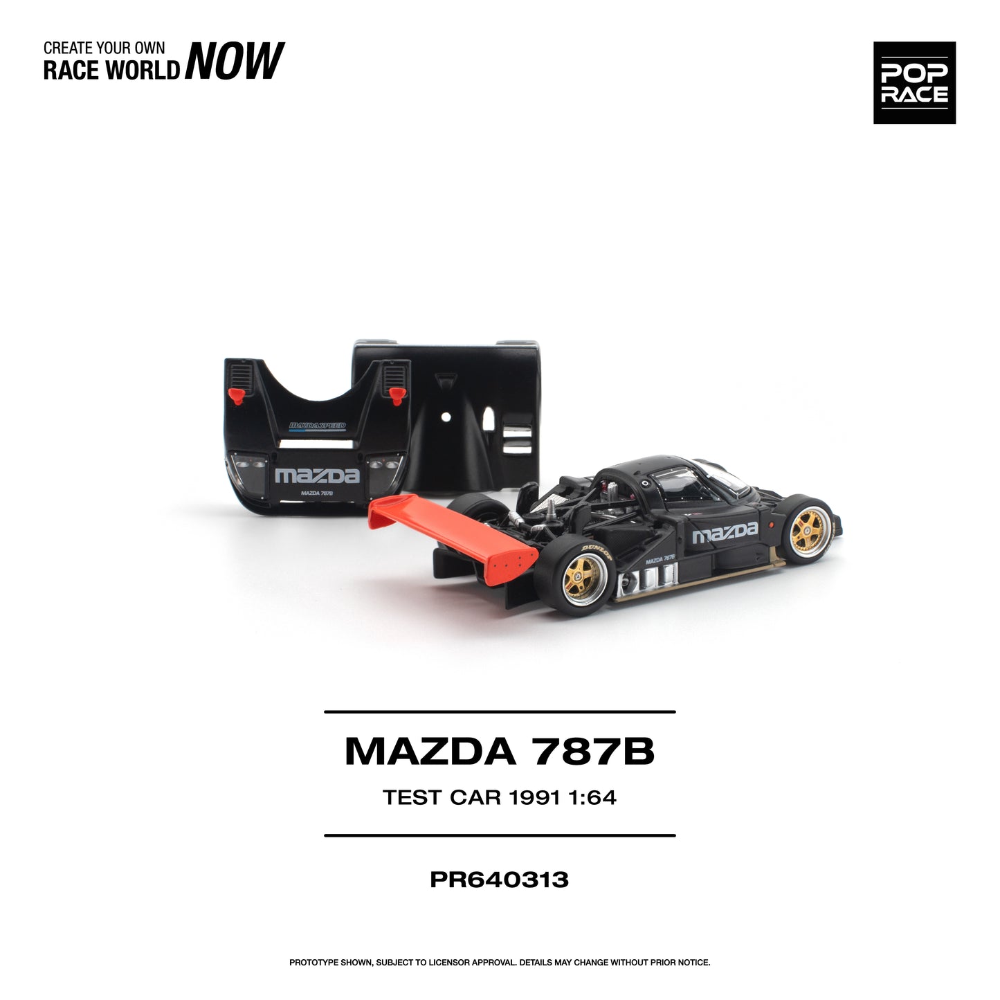 (Pre-Order) (PR640313) MAZDA 787B - 1991 TEST CAR