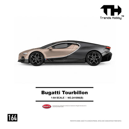 (Pre-Order) 241098(B) Trends Hobby 1/64 Bugatti Tourbillon (Dore Gold)