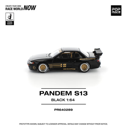 (Pre-Order) (PR640289) PANDEM SILVIA S13 - BLACK
