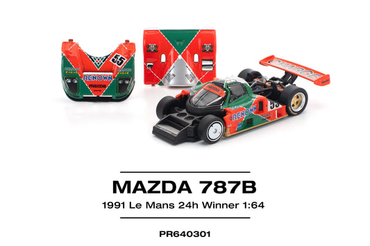 (Pre-Order) (PR640301) MAZDA 787B 1991 LE MANS 24H WINNER