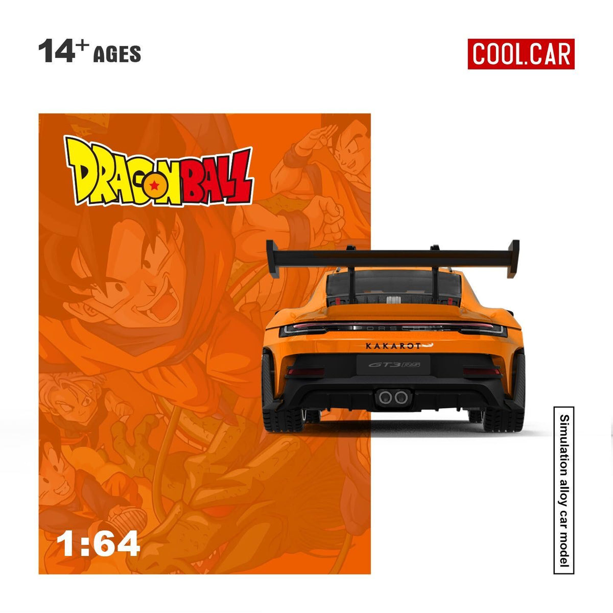 (Pre-Order)(CC644653) Porsche 992 GT3 RS - Dragon Ball