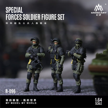 (Pre-Order) (MO223096) Special Forces figurine set