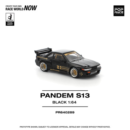 (Pre-Order) (PR640289) PANDEM SILVIA S13 - BLACK