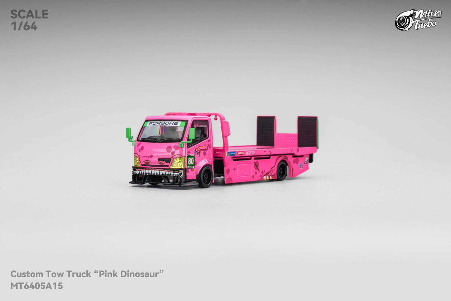 (MT6405A15) Microturbo Custom Hauler - Pink Dino (Roxy)
