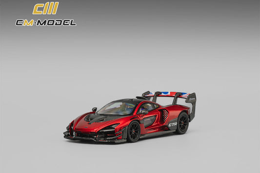 (Pre-Order)(CM64-SennaGTR-09) Mclaren SennaGTR (Metallic Red)