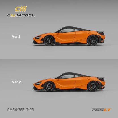 (Pre-Order) (CM64-765LT-23) Mclaren 765LT Papaya orange