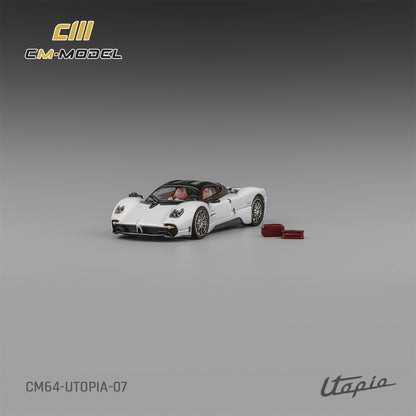 (Pre-Order) (CM64-Utopia-07) Pagani Utopia Pearl White