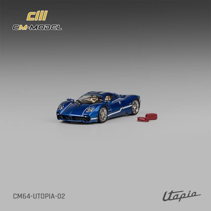 (CM64-Utopia-02) Pagani Utopia Metallic (Metallic Blue)