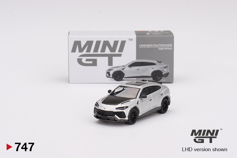 (MGT00747) Lamborghini Urus Performante Grigio Nimbus (Box version)