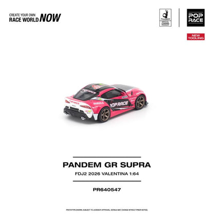 (Pre-Order)(PR640547) Pop Race PANDEM GR Supra FDJ2 Valentina Piaz