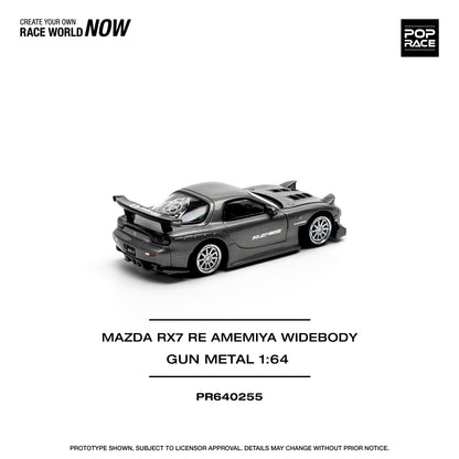 (PR640255) MAZDA RX7 RE-AMEMIYA - GUN METAL