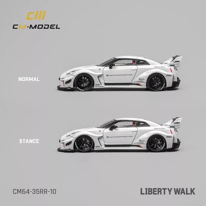 (CM64-35RR-10) Nissan LBWK GT-35RR White