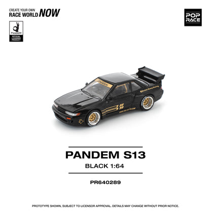 (Pre-Order) (PR640289) PANDEM SILVIA S13 - BLACK
