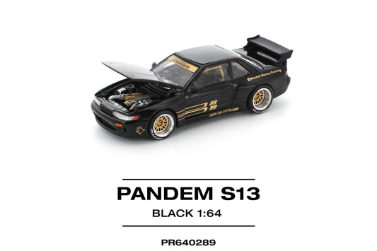 (Pre-Order) (PR640289) PANDEM SILVIA S13 - BLACK