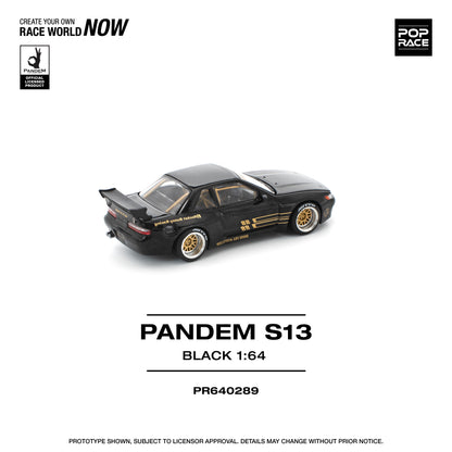 (Pre-Order) (PR640289) PANDEM SILVIA S13 - BLACK