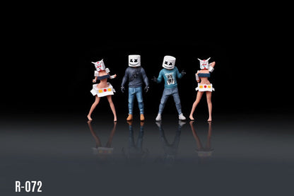 (Pre-Order) (MO223072) Personalised Mask Figure Set Resin