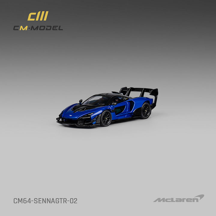 (CM64-SennaGTR-02) Mclaren Senna GTR (Blue)