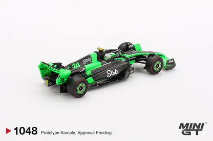 (Pre-Order) (MGT01048) - Kick Sauber C44 #24 Guanyu Zhou 2024 Chinese GP - (Box version)