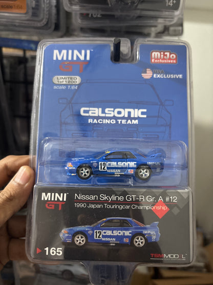 (MGT00165-BL) - Nissan Skyline GT-R (R32) Gr. A #12 Calsonic 1990 (Blister Version)