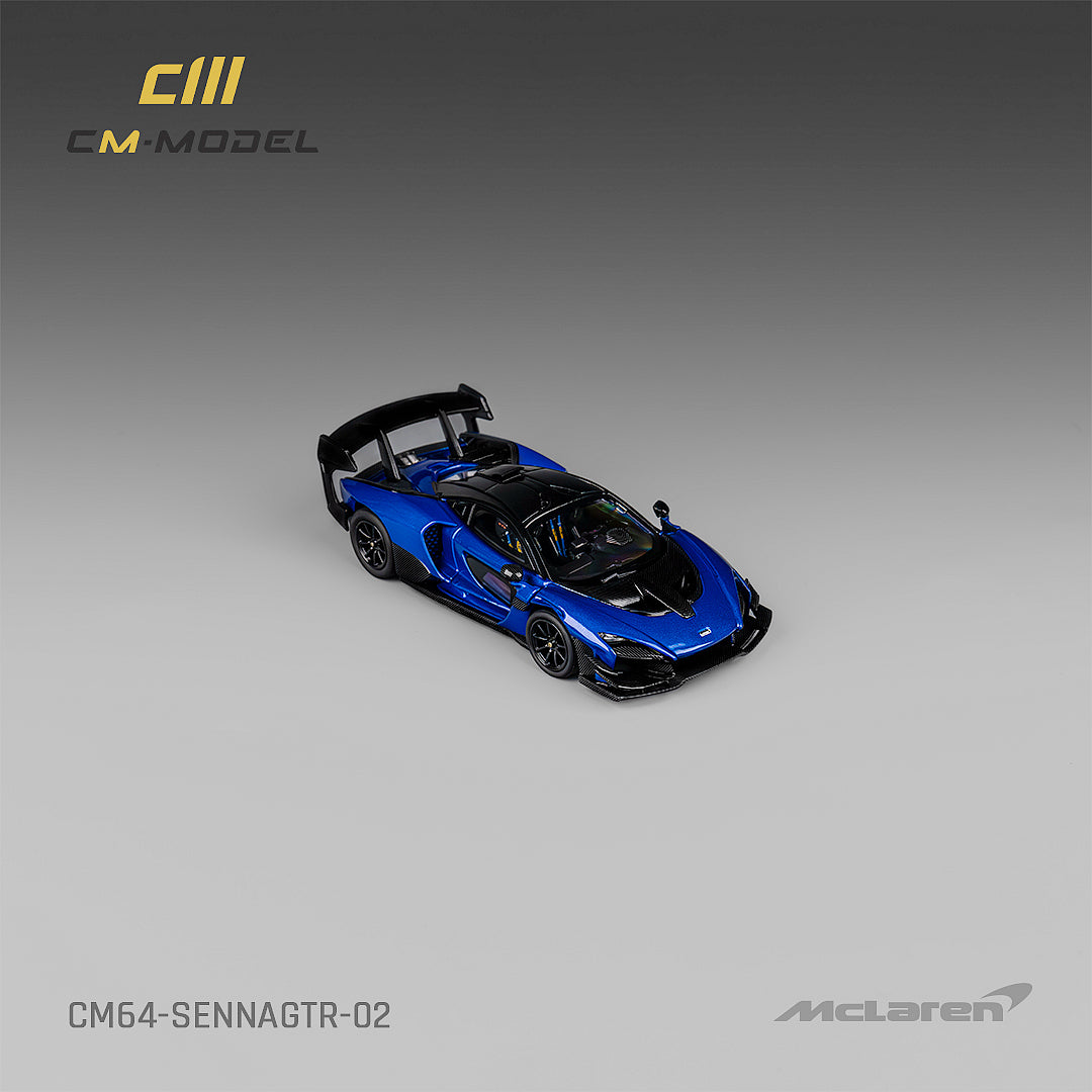 (CM64-SennaGTR-02) Mclaren Senna GTR (Blue)