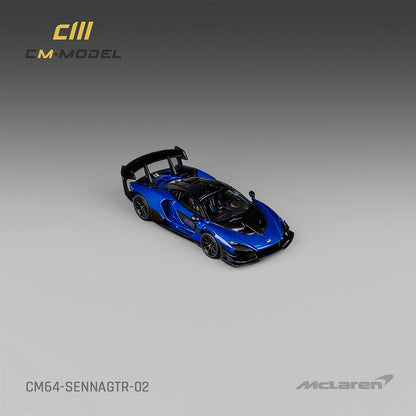 (CM64-SennaGTR-02) Mclaren Senna GTR (Blue)