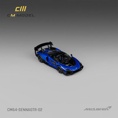 (CM64-SennaGTR-02) Mclaren Senna GTR (Blue)