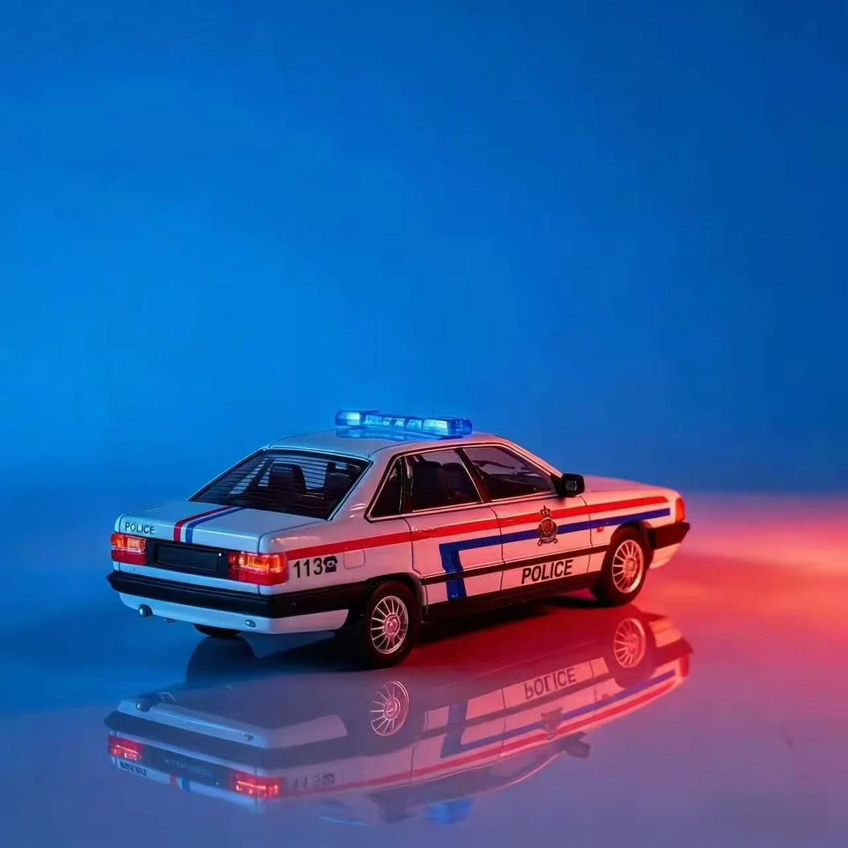Rhino Model - Audi 100 C3 (1989) Police Car