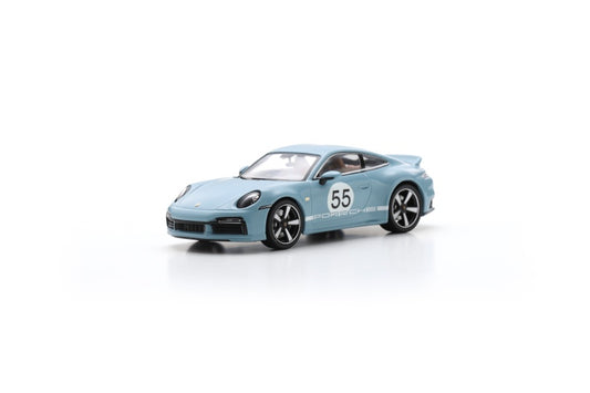 (Pre-Order) (43U00003) (1:43) Porsche 911 Sport Classic (992) - Meissen blue with heritage package - 2022