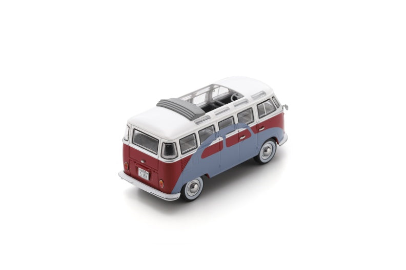 (Pre-Order) (43U00101) (1:43) VW T1 Samba Bus with VW Beetle design on both sides