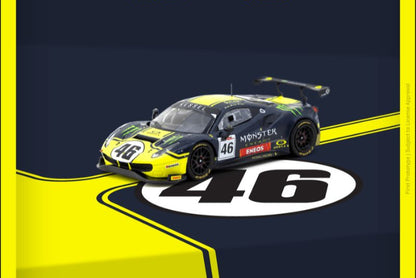 (Pre-Order) (T64-072-19GUF46) Ferrari 488 GT3 Gulf 12 Hours 2019