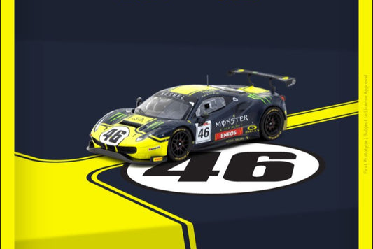 (Pre-Order) (T64-072-19GUF46) Ferrari 488 GT3 Gulf 12 Hours 2019